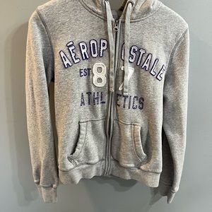 Aeropostale youth large zip up sweatshirt